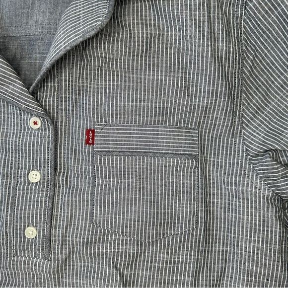 Levis Gray Nightgown Size M 100% cotton NWOT - Picture 4 of 7